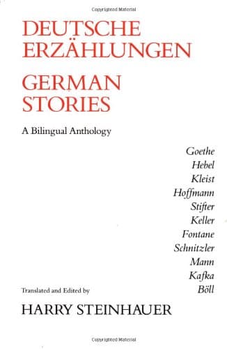 Cover of German Stories/Deutsche Erzahlungen: A Bilingual Anthology